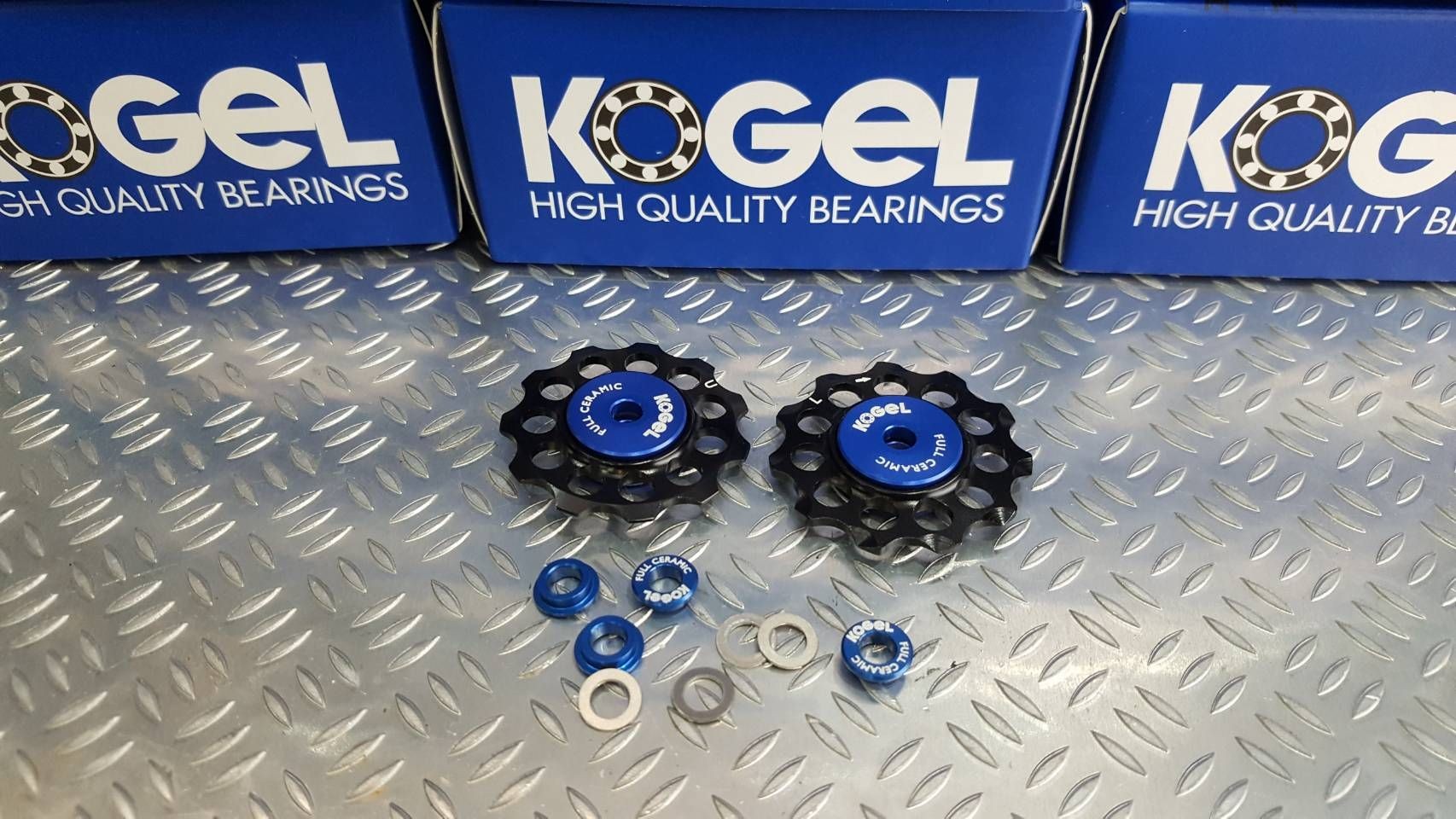 KOGEL FULL CERAMIC PULLEY SET 11T สำหรับ shimano 10/11 speed